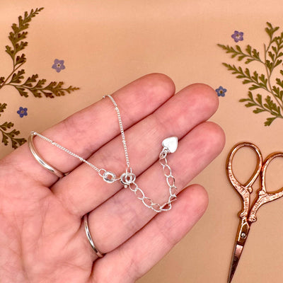 Maple Leaf Micro Crochet Necklace