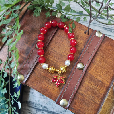 Maple Leaf Charm Bracelet