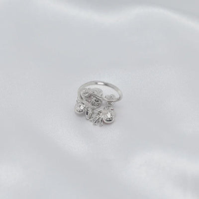 Handmade Sterling Silver Leaf Ring: Autumn Jewelry