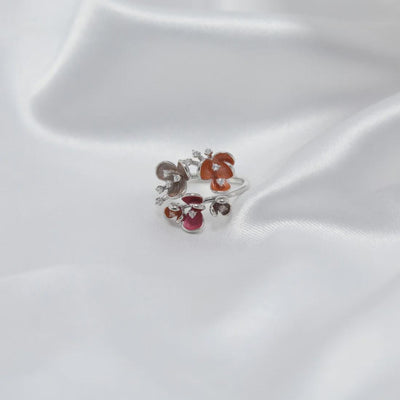 Handmade Sterling Silver Leaf Ring: Autumn Jewelry