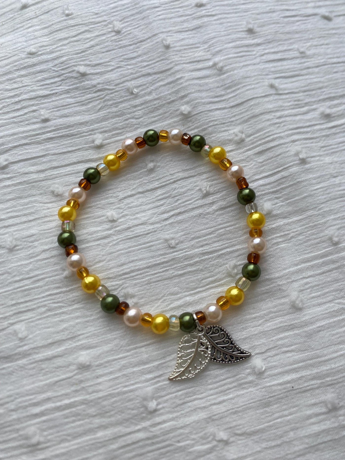 Autumn Leaves Elastic Bracelet