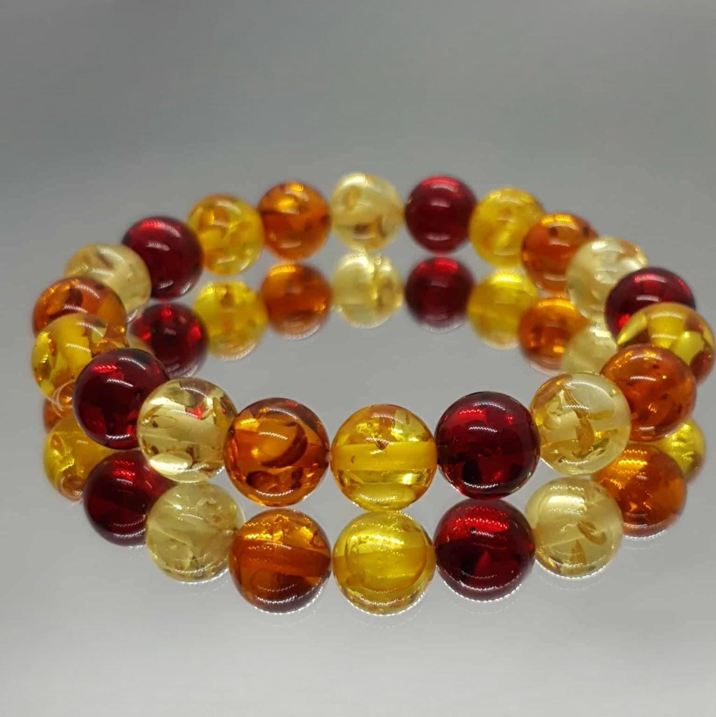 Baltic Amber Bead Bracelet