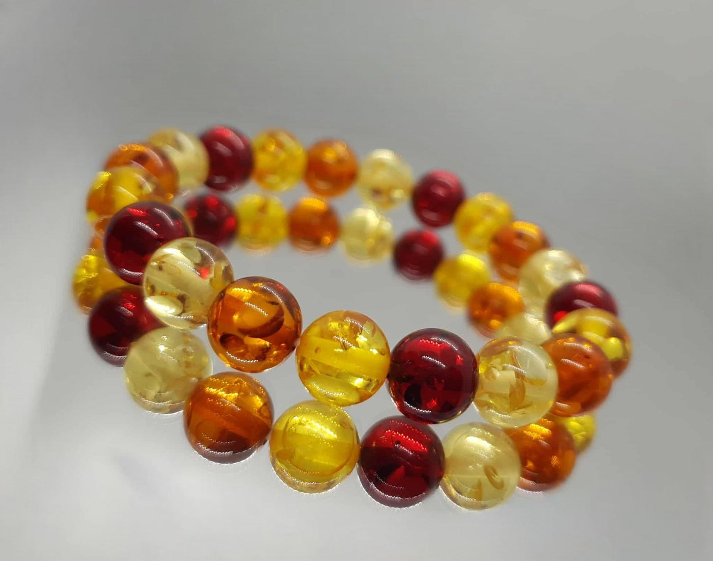 Baltic Amber Bead Bracelet