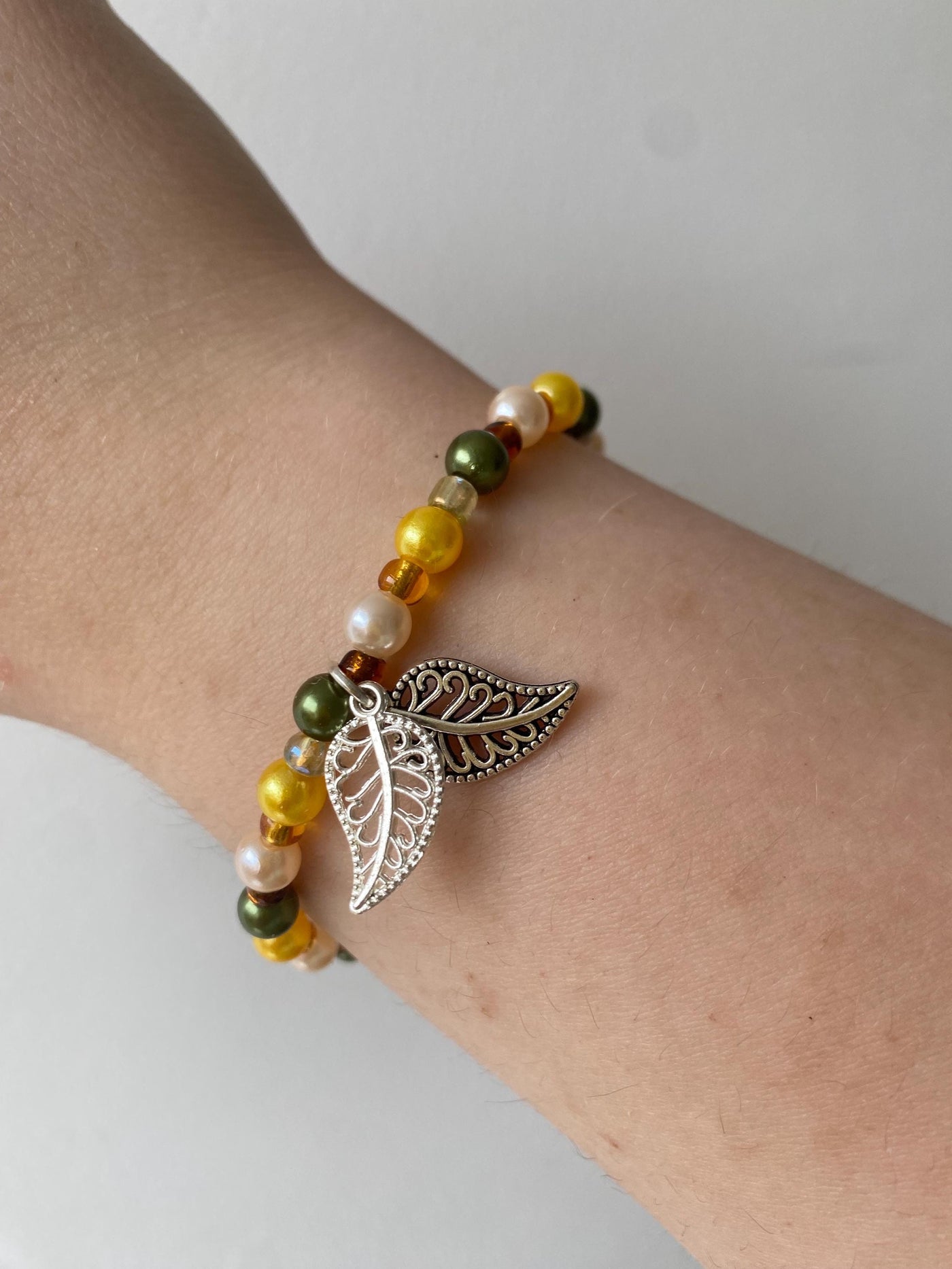 Autumn Leaves Elastic Bracelet