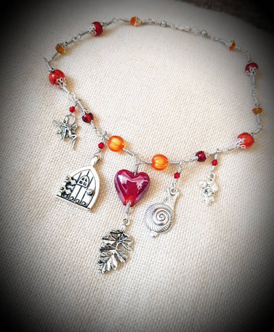 Autumn Fairy Necklace