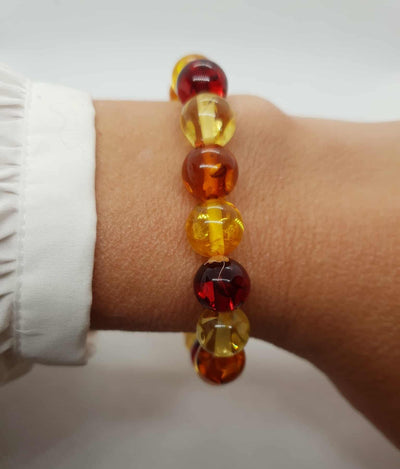 Baltic Amber Bead Bracelet