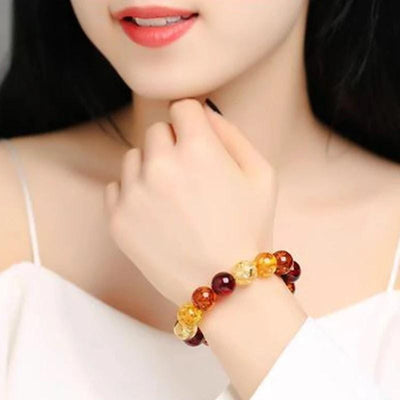 Baltic Amber Bead Bracelet