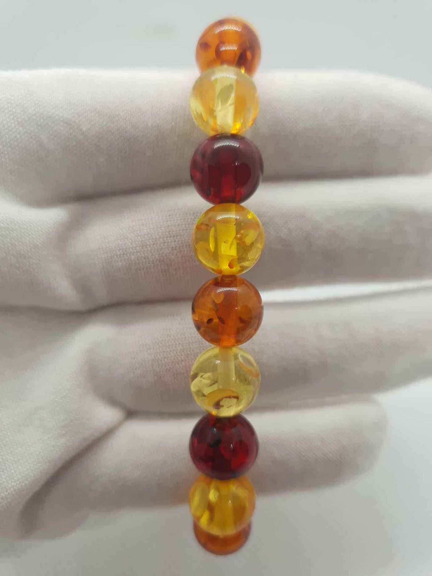 Baltic Amber Bead Bracelet