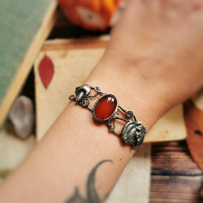 Red Carnelian Autumn Bracelet