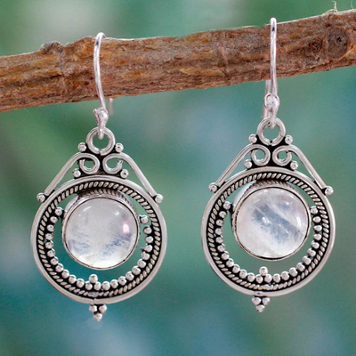 Elvira Moon Stone Earrings