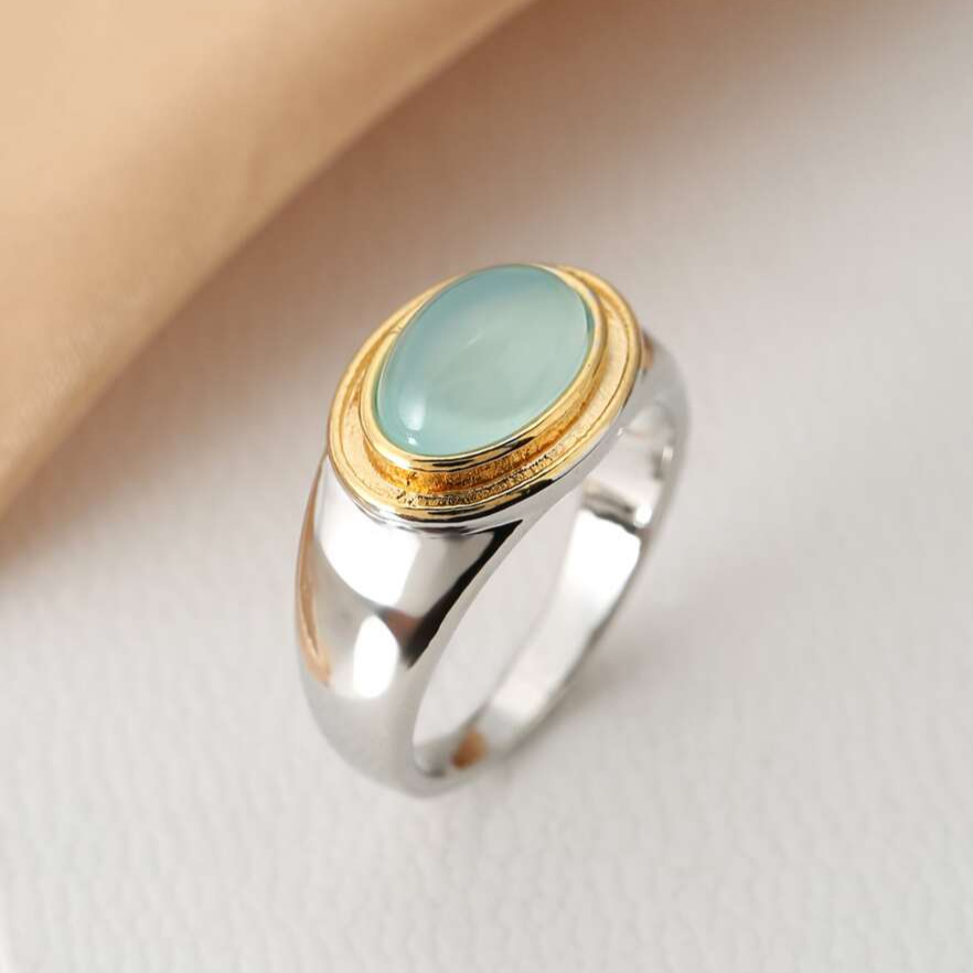 Bina Moonstone Ring