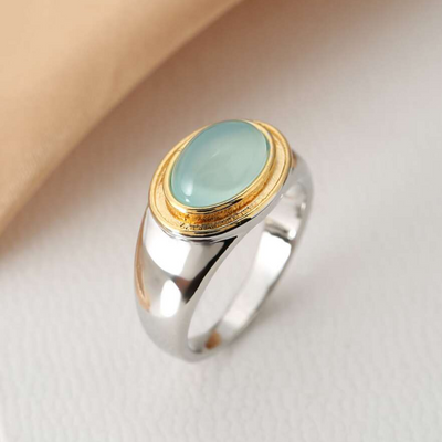 Bina Moonstone Ring