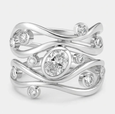 Hertha Moonstone Ring