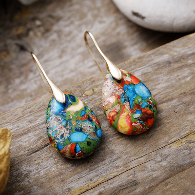 Aristea – Tropical Multicolor Earrings