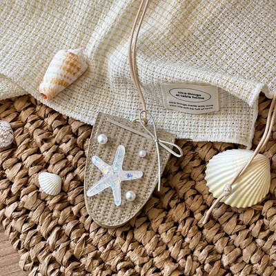 Vacation Ready Sunglass and Scarf Holder Bag Charm