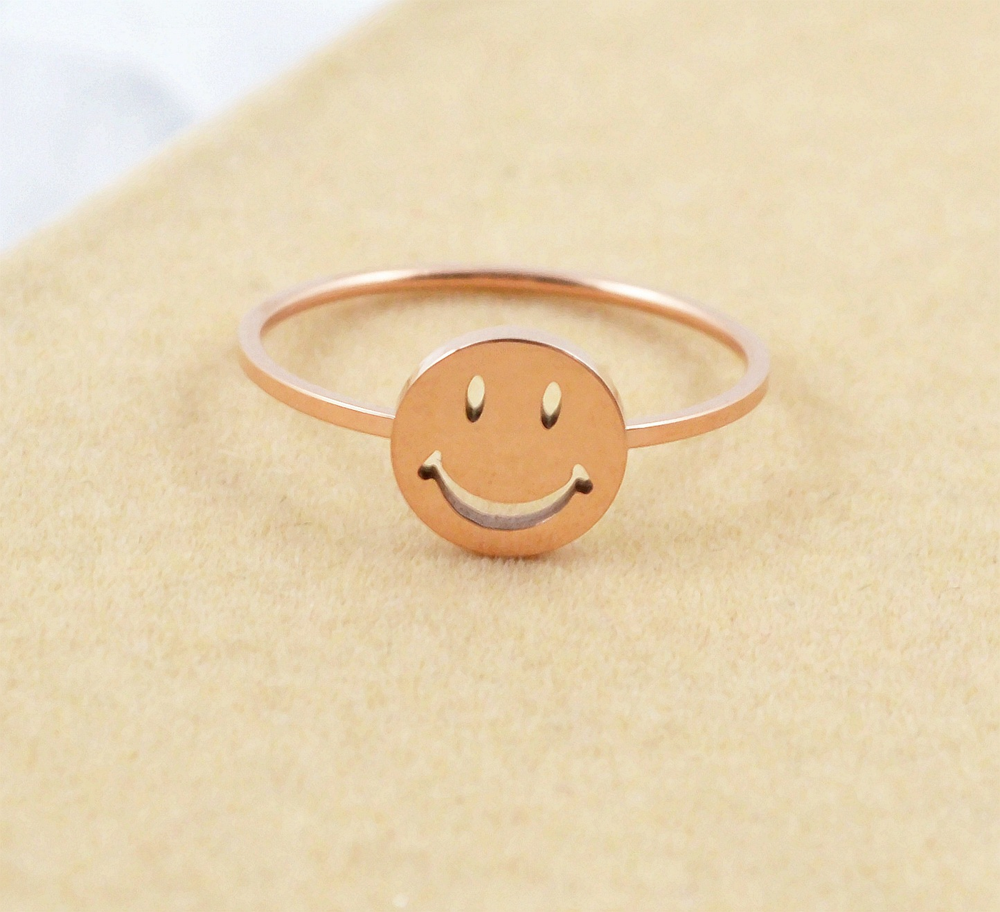 Frown Face Ring