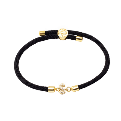 Personalized Unity Diamond Initial Bracelet