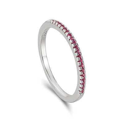 Soraya Rubelis Ring | White Gold