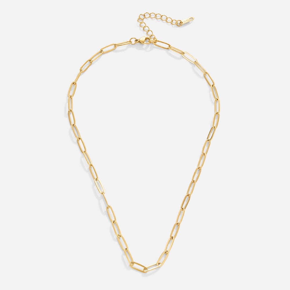 Gold Clip Necklace
