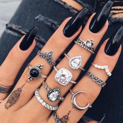 Exclusive Set of 8-12 Elegant Rings