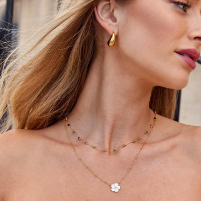 Magnificent Flower Necklace